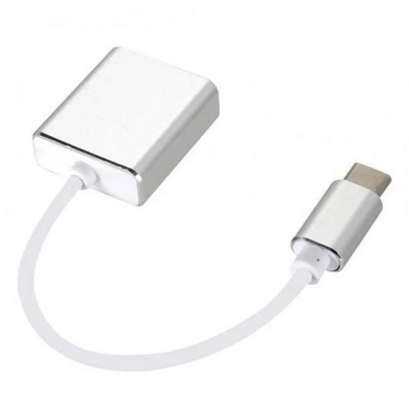 Разъем типа C кабель звуковая карта сплиттер внешний адаптер наушники с USB звуковая карта Внешний адаптер с 3,5 мм Женский