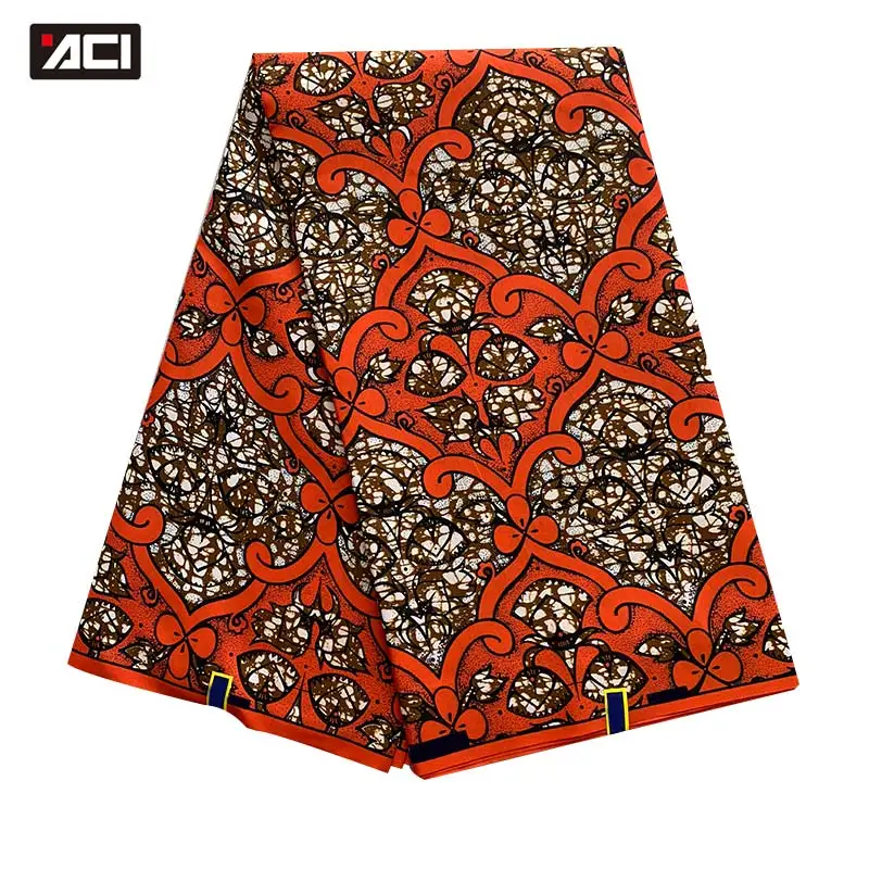 ACI 6 ярдов гарантированный настоящий голландский воск Настоящая Африканская ткань Анкара Tissu Africain Анкара ткань Африканский настоящий воск принты