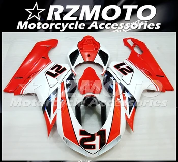 

New Abs Motorcycle Fairing Fit For DUCATI 848 1098 2007-2012 Bodywork Injection mold Store No.0380