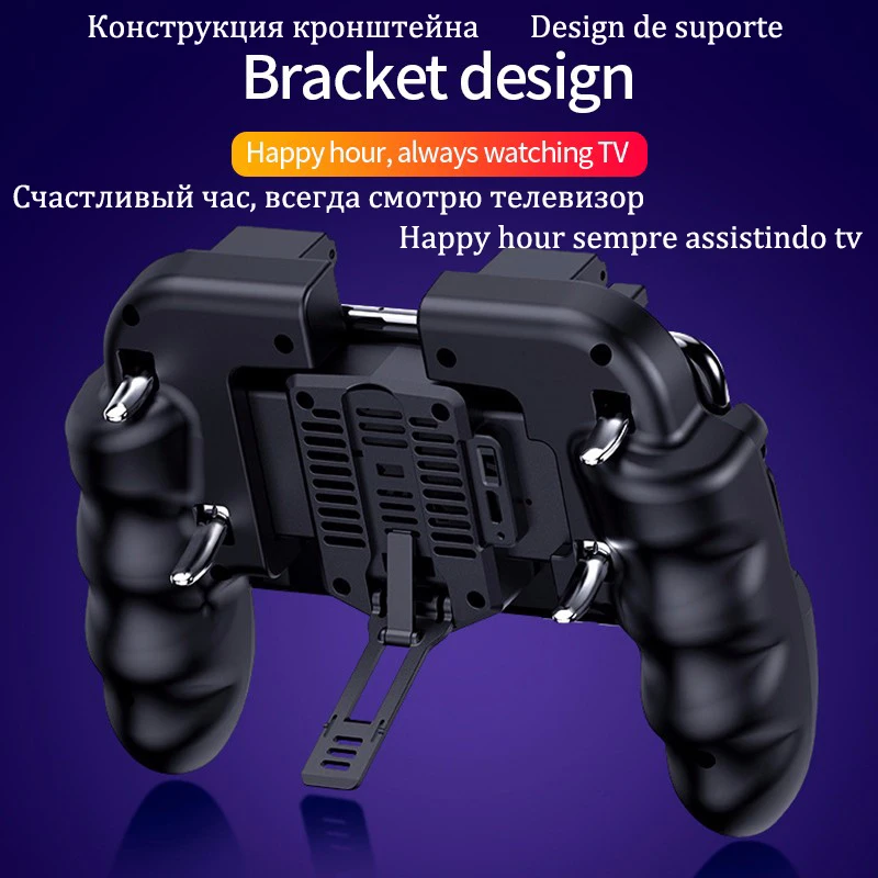 Pubg para Celular com Gatilho e Controle de Fogo Joystick para Jogos de Celular Android e Iphone Fantoche de Jogos Controlador - Image 2