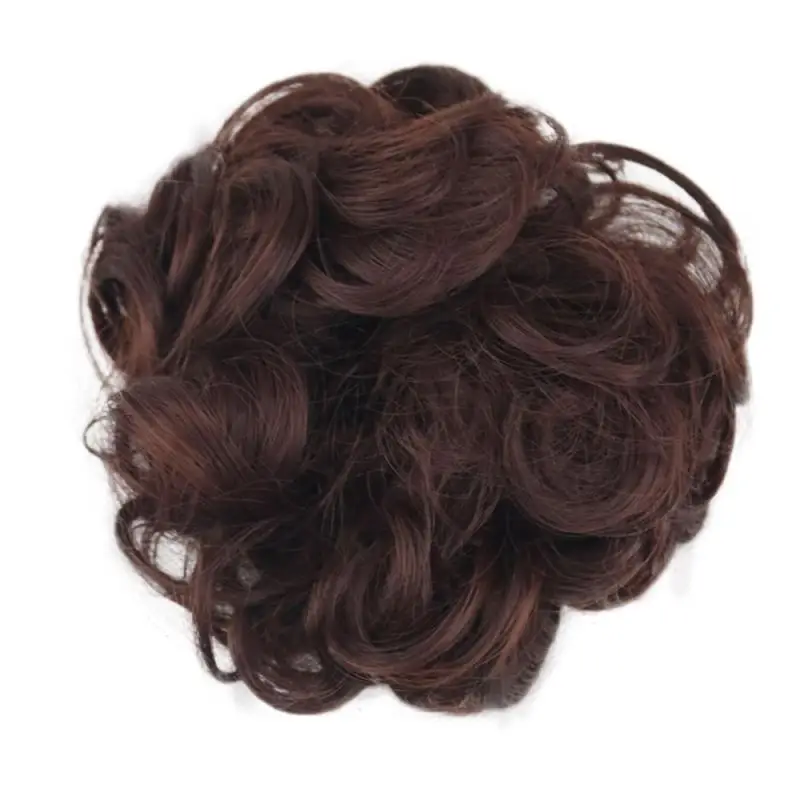 Пучок для наращивания волос с грязным шиньоном для наращивания конский хвост резинки для волос пончик вечерние накладные волосы