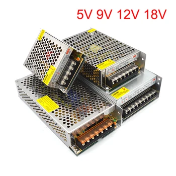 

Switching Power Supply 5V 9V 12V 18V AC Power Supply Transformer 220V TO 12V 1A 2A 3A 5A 10A 20A 30A AC Adapter 5V SMPS For Leds