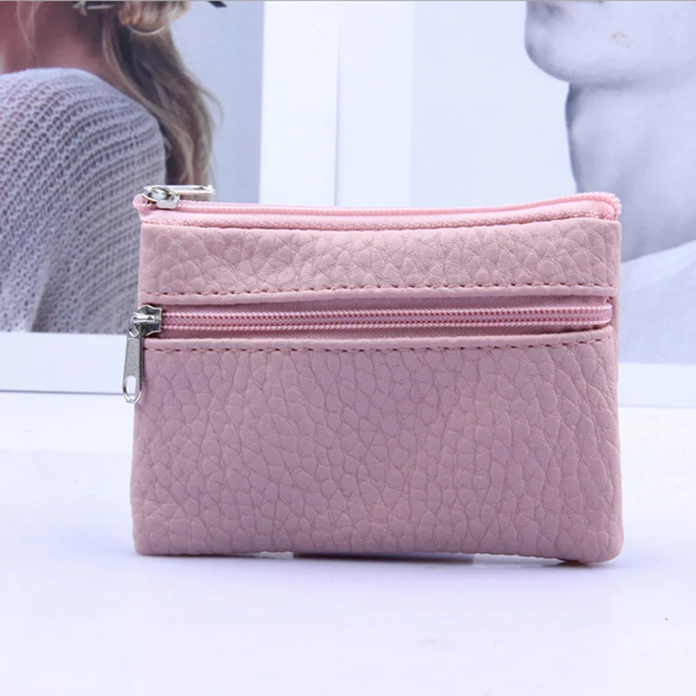 

Sleeper #P501 2019 NEW FASHION Women Men Leather Wallet Multi Functional zipper Leather Coin Purse Card Wallet hot Free Shipping