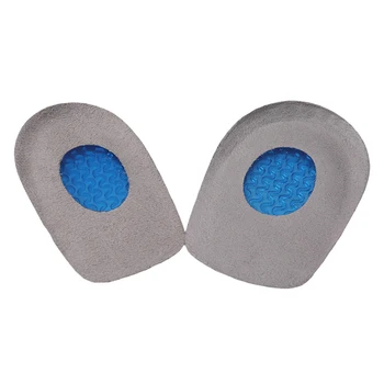 

Silicone Gel Heel Cushion Insoles Soles Relieve Foot Pain Protectors Spur Support Man And Women Shoe Pad Feet Care Inserts