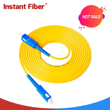 

10 Pcs 3M SC UPC APC Simplex 3.0mm PVC Single Mode Fiber Patch Cable jumper fiber patch cord