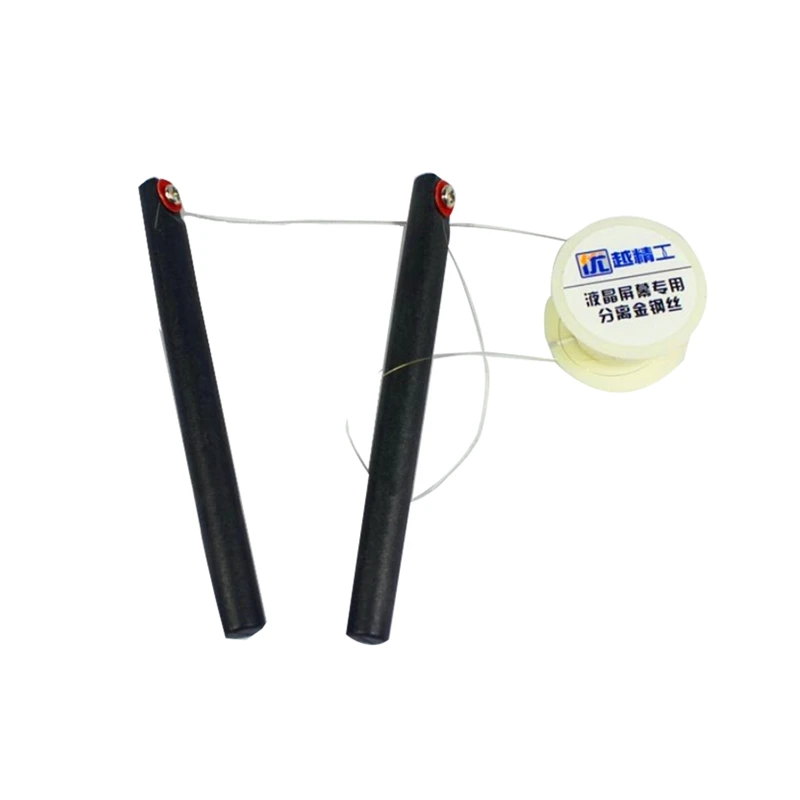 UYUE 100M diameter 0.08mm Molybdenum Wire king kong silk Cutting Line For mobiles LCD Separating Split rod screen detach Bar kit |
