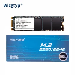 Wicgtyp – disque dur SSD, SATA 3, M.2, NGFF 512, capacité de 64 go, 256 go, 128 go, 2280 go, 1 to, pour ordinateur de bureau et portable 