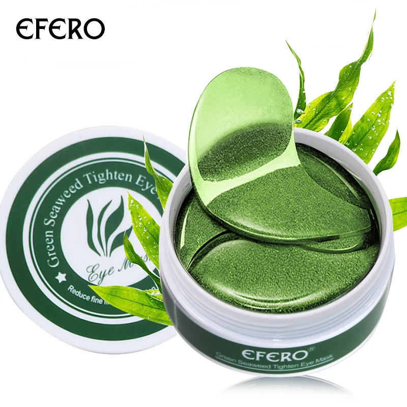 

EFERO60Pc Collagen Eye Mask for the Face Masks Eye Patches Dark Circles Removal Anti-Wrinkle Moisture Skin Care Sheet Mask TSLM1