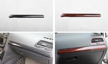 

1pc Car stickers ABS carbon fiber grain Passenger side dashboard decoration cover for 2014-2019 Volkswagen VW golf 7 MK7