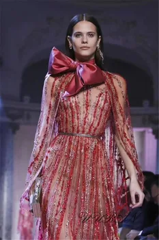 

Luxury Embroidered Net Lace Fabric PWD2032016 Pretty Flower BEADED Net Fabric for Bridal Dress