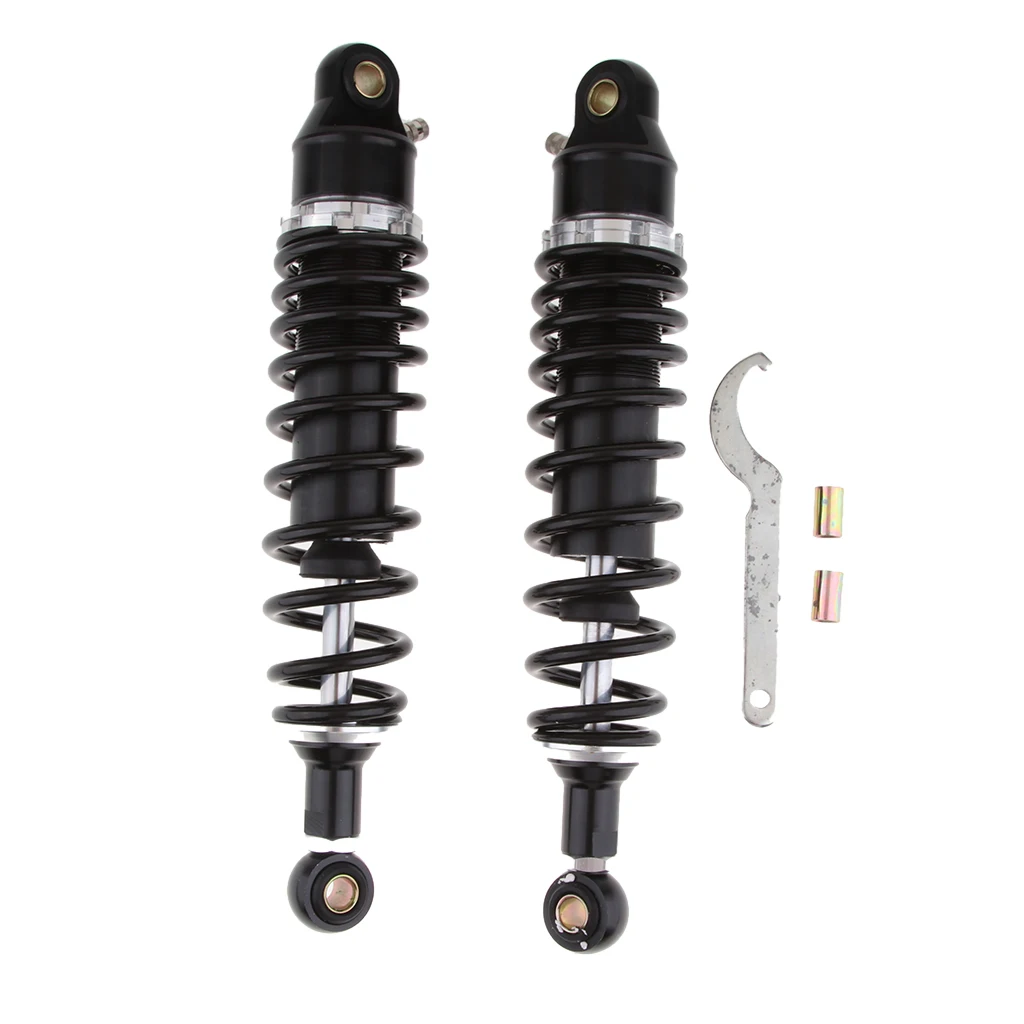 2 Pieces 320mm Motorcycle Dirt Bike Air Shock Absorber Rear Suspension