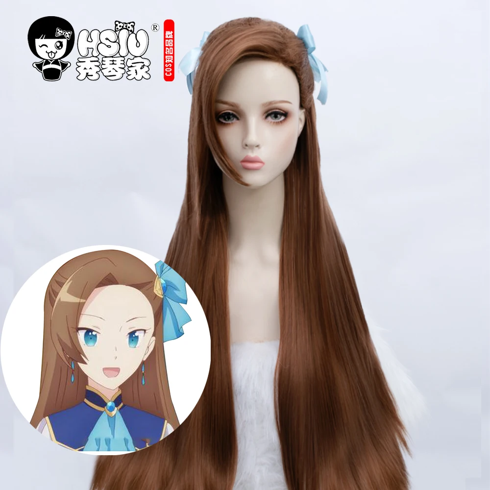 

HSIU Anime My Next Life as a Villainess: All Routes Lead to Doom! cosplay Catarina Claes Katarina Brownish yellow Long wig