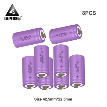 

Subc Ni CD Cell 1.2V 1200mAh DIY Rechargeable SC Ni-CD Power Tool Battery Packs 7.2V 9.6V 12V 14.4V Electric Toys Laser Pointer