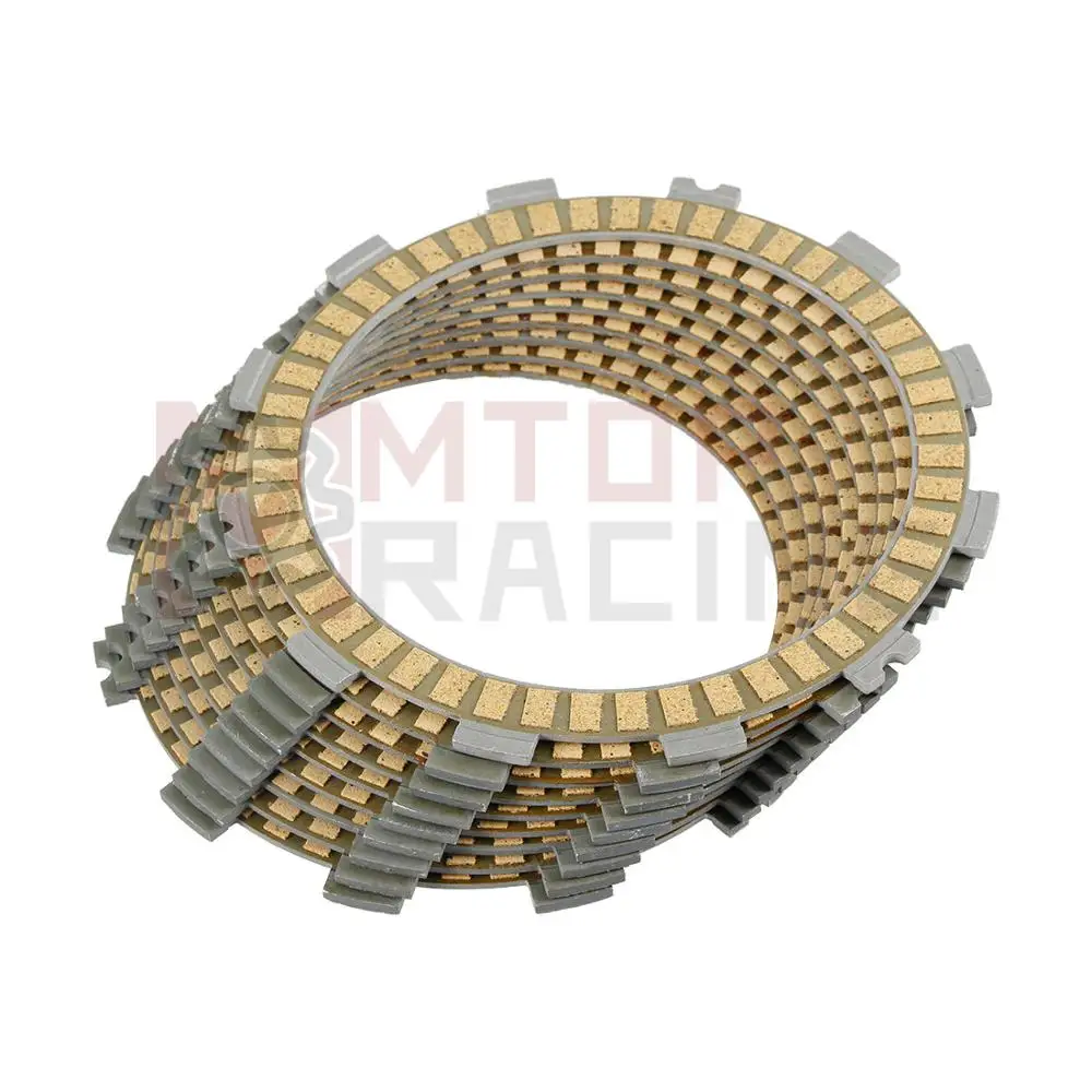 

Clutch Friction Disc Plates For Kawasaki ZX600 Ninja ZX-6R 6RR 1995-2003 ZZR600 2005-2008 ZX636 2003-2004 ZR750 Z750 2004-2012