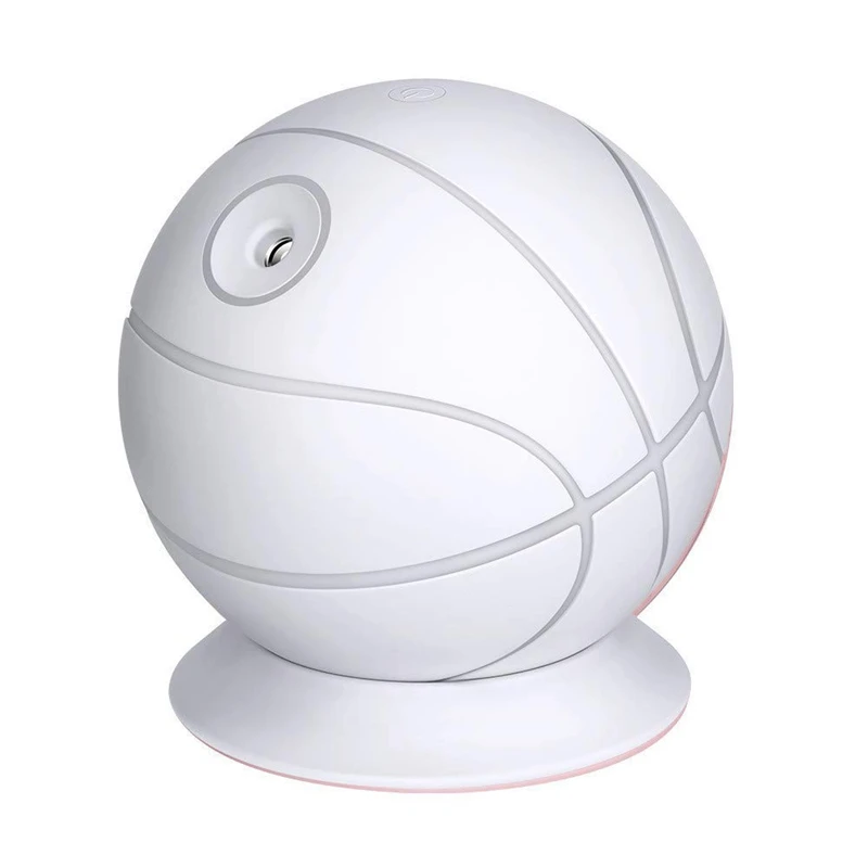 

Air Purifier 240ml Large Capacity 35ml/h LED Humidifier Home Mute Mini Office Desktop Aromatherapy Basketball Handy Switch With