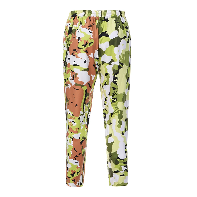 INCERUN Men's Pants Joggers Streetwear Camouflage Print Cozy Elastic Waist Fashion Camo Trousers Men Casual Workout Pants S-5XL