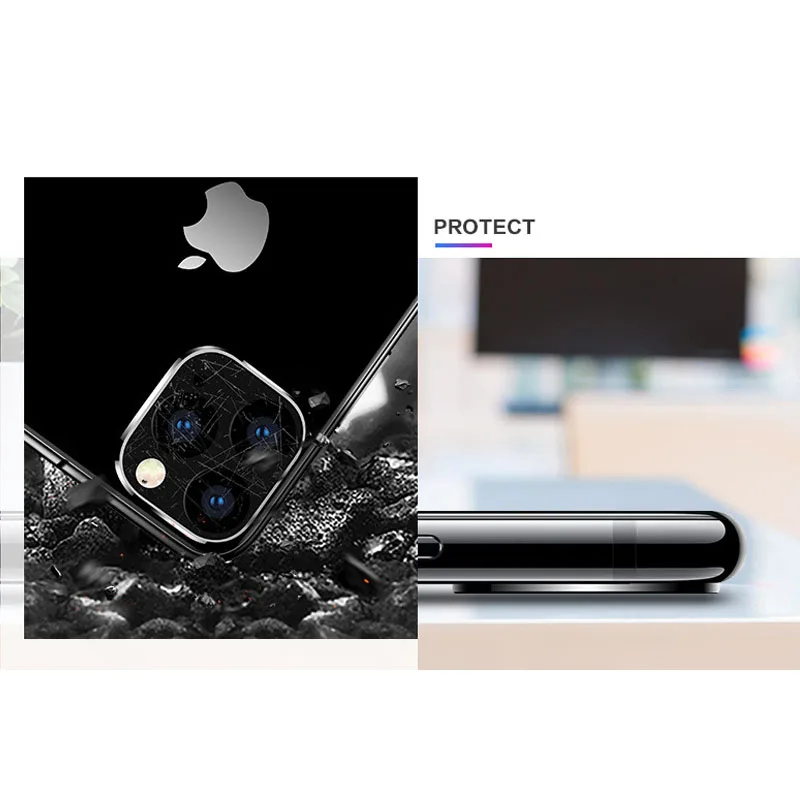 Защита для экрана камеры для iPhone 11 Pro Max HD Задняя Защита объектива кольцо чехол для Apple iPhone 11 Закаленное стекло пленка