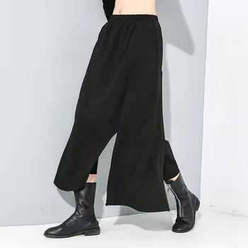 

Adult Costumes wear patchwork Fake Two Black Unisex jazz Big Dance Square Pants