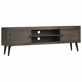 

vidaXL TV Cabinet Solid Mango Wood 140x30x45 cm