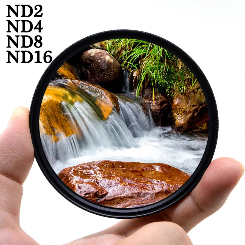 Фильтр объектива камеры KnightX ND2 ND4 ND8 для canon eos sony nikon 700d 200d 52 мм 55 мм 58 мм 62 мм 67 мм 72 мм 77 мм 18-200 dslr