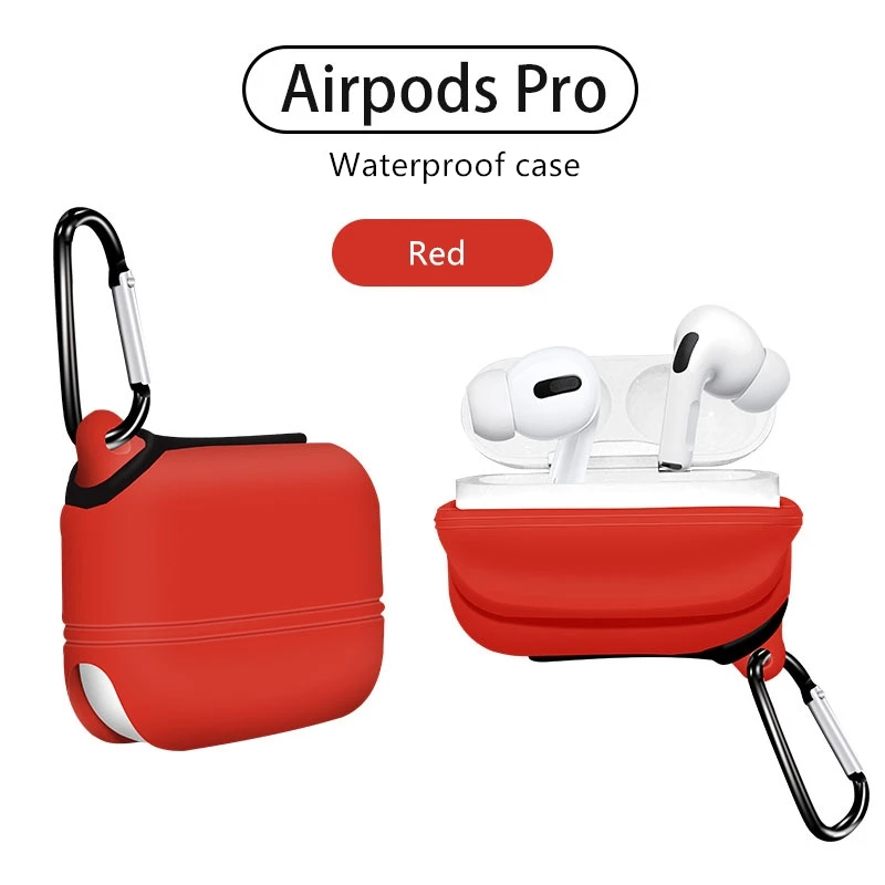 Подходит для airpods pro защитный чехол водонепроницаемый чехол все включено водонепроницаемый защитный чехол airpod чехол для наушников