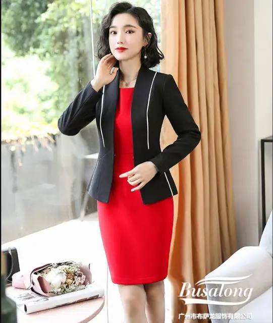 bodycon dress and jacket