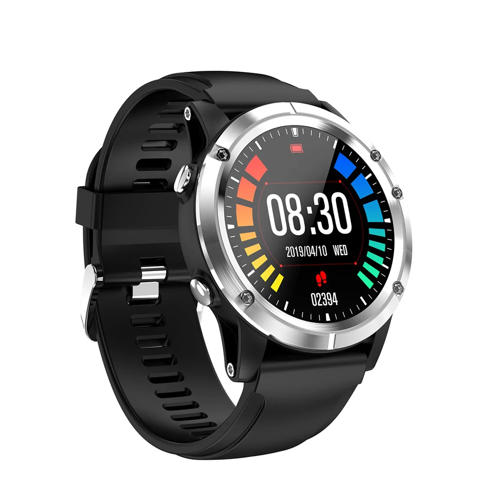 LEMFO T5 спортивные Смарт-часы IP67 Водонепроницаемый пульсометр кислородный монитор фитнес-трекер умные часы для мужчин и женщин для Android - Цвет: silver black