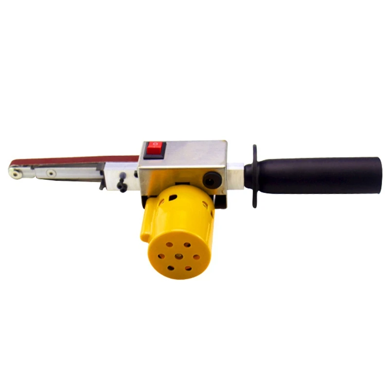 

Handheld Electric Belt Sander Mini Sanding Machine Angle Grinder with Sanding Belt for Sanding Polishing Micro- Polishing Machin
