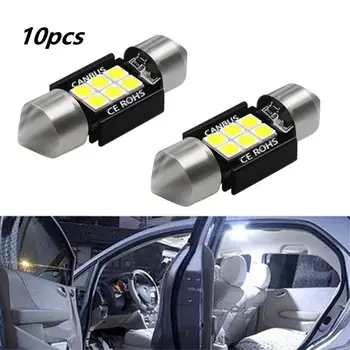 

Double-Pointed License Plate Light High Luminous Efficiency Strong Earthquake Resistance High Brightness 10 Pcs