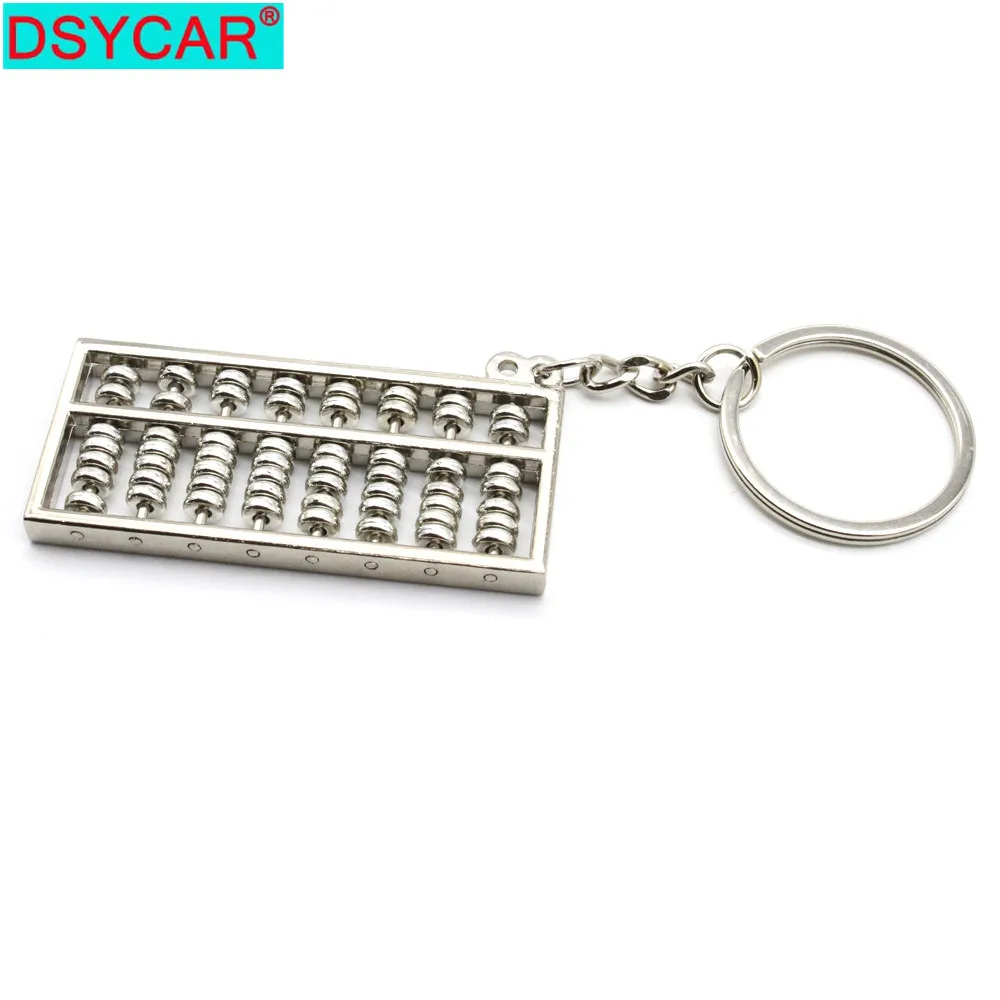 DSYCAR 1 шт. металлический брелок для ключей с рамкой, брелок для ключей, Подвеска для женщин и мужчин, кошелек, сумка для рук, автомобильные аксессуары, Новинка