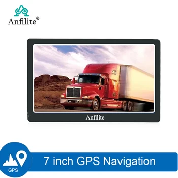 

Anfilite gps navigation 7 inch Capacitive Screen Gps Navigator Vehicle Truck GPS Sat Nav Bluetooth built in Europe France Maps