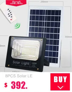 4 шт 150 W прожектор на солнечных батареях двойной ColorSolar Мощность светодиодный свет потока Сад Путь уличный прожектор Водонепроницаемый