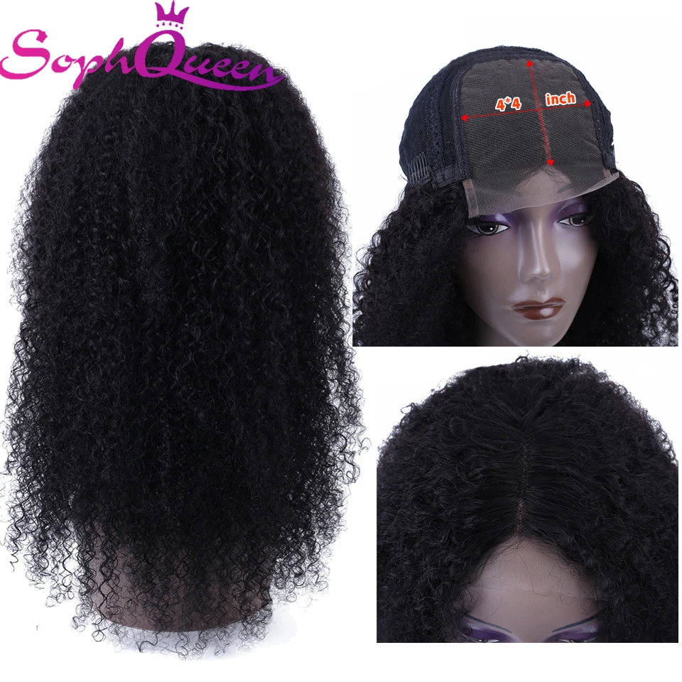 Парики Soph Queen 4 х4 из натуральных человеческих волос предварительно выщипанные