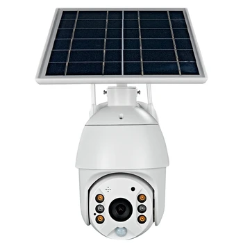 

S10 Solar Alert Smart Ptz Camera 1080P Night Vision Wifi Cloud Storage Two Way o Suitable for Outdoor Office