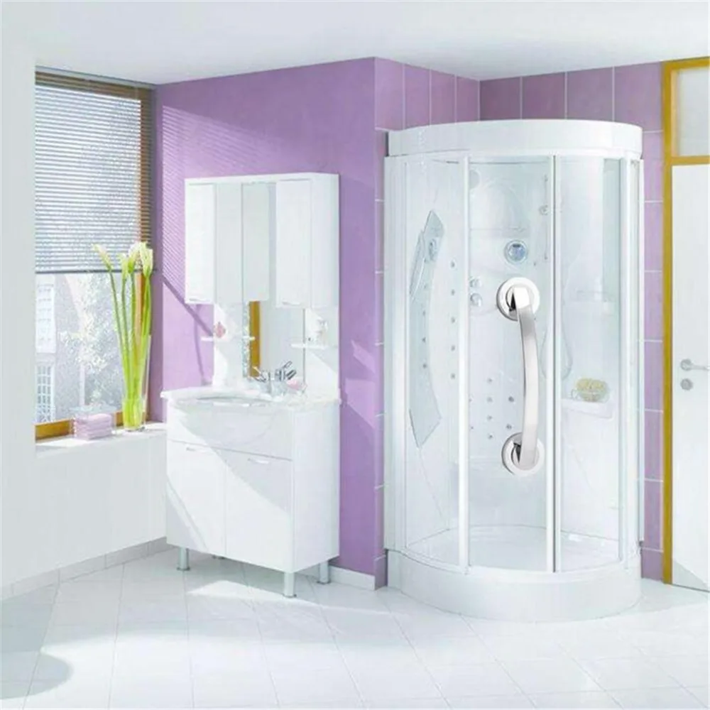 Hot Suction Cup Grab Bar Handle Strong Sucker Hand Grip For Elder Children Bathroom Shower Safety Handrails Bathroom Accessories Hot Suction Cup Grab Bar Handle Strong Sucker Hand Grip For Elder Children Bathroom Shower Safety Handrails Bathroom Accessories