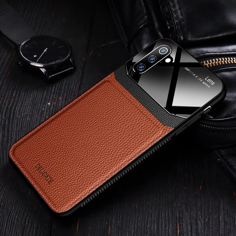 Кожаный чехол из оргстекла для samsung galaxy note 10 plus чехол для samsung note10plus note 10 plus note10+ note10 coque funda