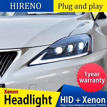 

Car Styling 2006-2012 for LEXUS IS250 Headlights IS250 ALL LED Headlight with dynamic turn signal