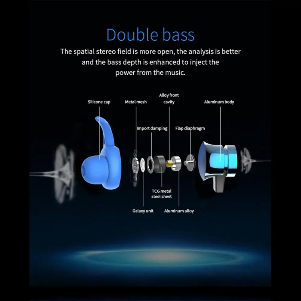Bluetooth 5,0 Наушники Спортивные Беспроводные магнитные Bluetooth гарнитура Handsfree Наушники с микрофоном вкладыши для huawei Xiaomi samsung Новинка