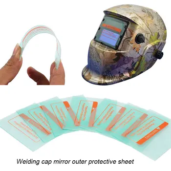 

Welding Helmet Lens Welder Mask Lens Protect Replaceman Transparent Solar Auto Darkening Anti-UV Filter Shade Cover Automatic