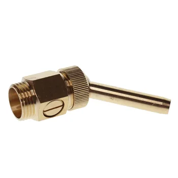 

Home Fountain Nozzle Adjustable Gushing Easy Install Outdoor Garden Pool With Sluice Pond Jet Straight Spray Head Brass