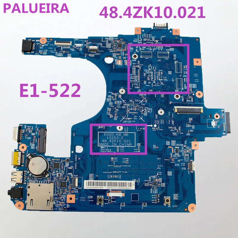 PALUBEIRA для ноутбука acer E1-522 материнская плата NBM811100G NB. M8111.00G 48.4ZK10.021 12253-2 AM5000