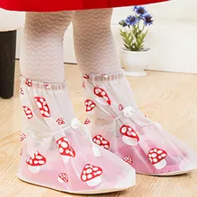 Детские Водонепроницаемые бахилы предотвращают скольжение износостойкий PVE резиновый Пылезащитный Водонепроницаемый Дождь Снег удобные туфли крышки горячий F1