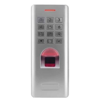 

MOOL Waterproof Access Control System Metal Standalone Fingerprint Keypad Access Control Reader Door Lock Gate Opener Access Con