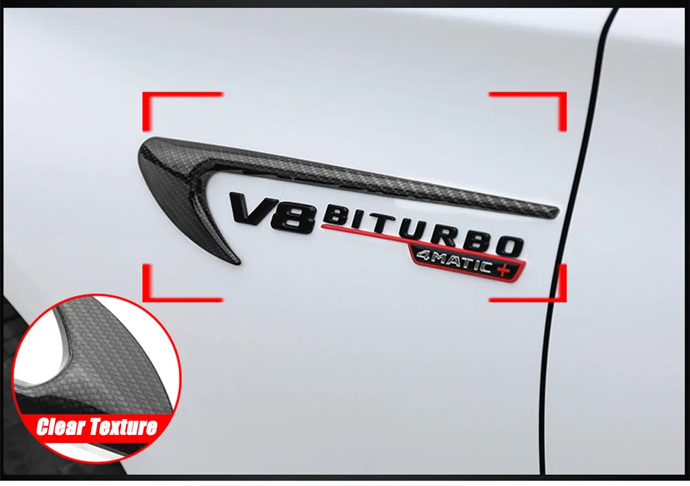Для Mercedes Benz C E S CLS класс W204 W205 W212 W213 W222 C257 C43 C63 E43 E63 AMG автомобильный крыло флюгер эмблема наклейки значок