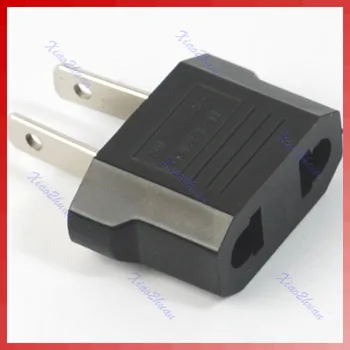 

1Pc Universal Travel Plug Charger Adapter Converter EURO EU AU TO US USA Hot X6HB