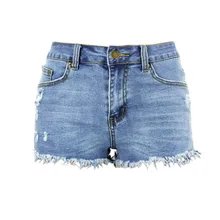 Женские летние шорты, стильные, с высокой талией, с потертостями, женские джинсовые шорты, на молнии, с застежкой на пуговицах, уличные удобные джинсовые шорты