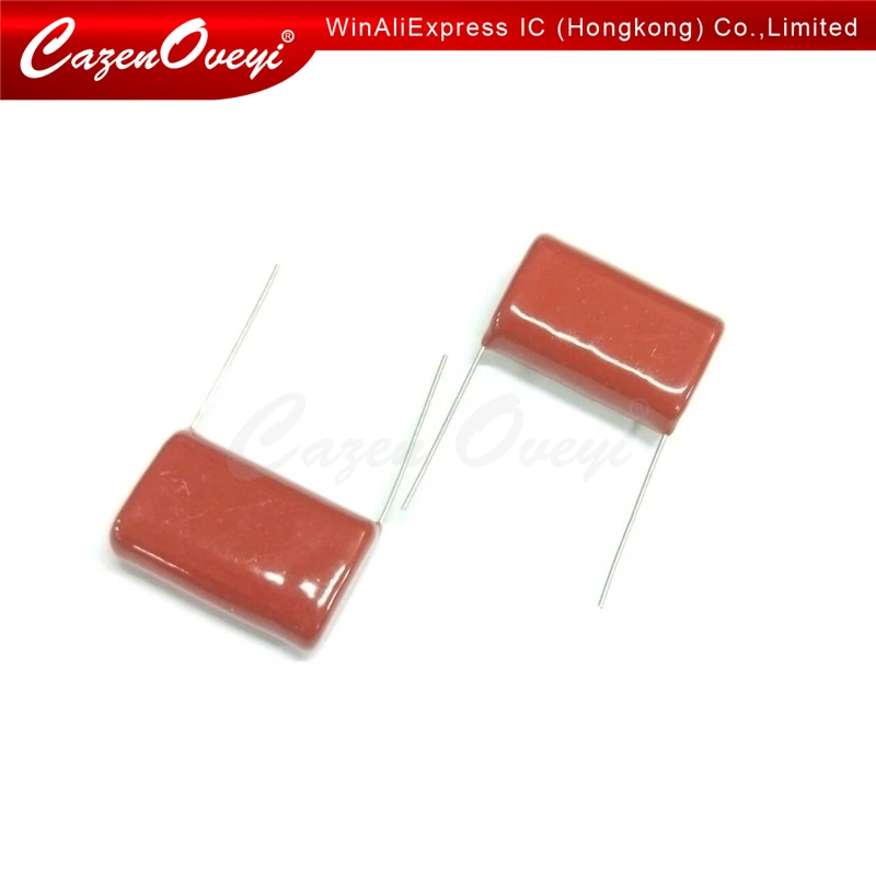10 шт./лот CBB 250V105J 1 мкФ шаг 20 мм 105J 250V полипропиленовый пленочный конденсатор с