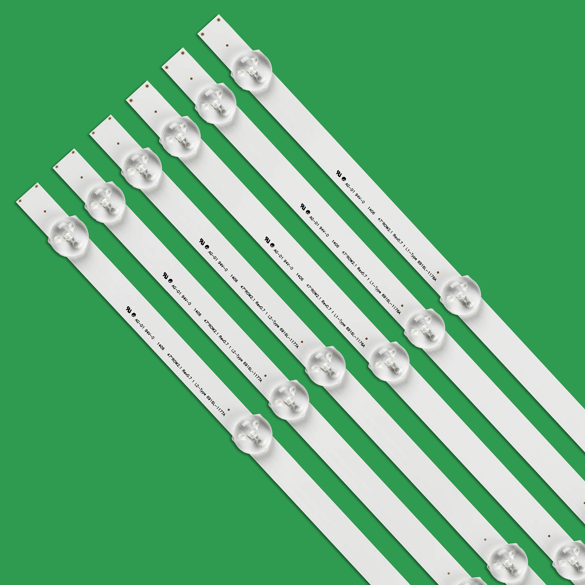 Retroiluminação Led para lg 47in 47la615s 47la615v 47la620s 47la621s 47la621v 47la616v 47ln5707 47ln5708 47ln570r 47la6208 47la Novo - Imagem 2