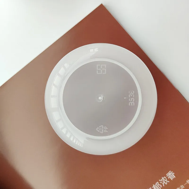 100 шт Высокое качество матовые прозрачные одноразовые чашки для пудинга Высокая