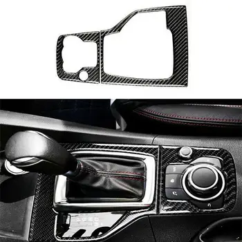 

Fit for Mazda 3 Axela 2013-2016 Carbon Fiber Inner Gear Shift Panel Frame Cover Trim for Auto Interior Car Styling Sticker Cover